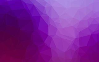 Light Purple vector polygon abstract backdrop.