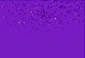 Light Purple vector pattern with bubble shapes.