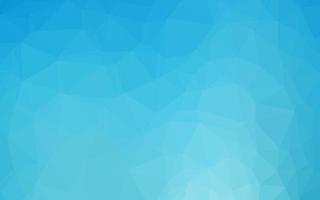 Light BLUE vector shining triangular background.