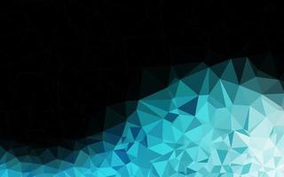 Light BLUE vector polygonal pattern.