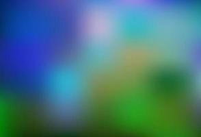 Light Blue, Green vector abstract blurred template.