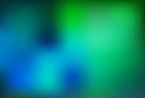 Light Blue, Green vector abstract blurred template.