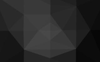 Dark Silver, Gray vector shining triangular pattern.