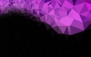 Light Purple vector blurry triangle pattern.