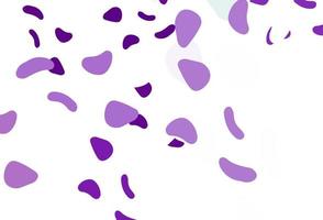 Light purple vector pattern with chaotic shapes.