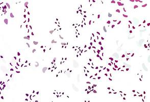 Light purple vector texture with random forms.