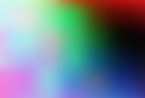 Dark Multicolor, Rainbow vector blurred shine abstract template.