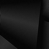 fondo negro abstracto con líneas diagonales - ilustración vectorial vector