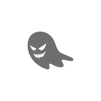 Ghost logo icon design illustration vector