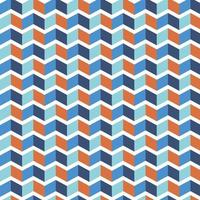 Seamless herringbone pattern colorful palette vector background