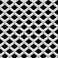 Seamless art deco black and white pattern vector background