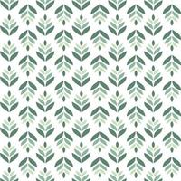 Seamless floral ornament pattern vector background
