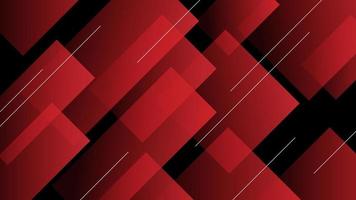 Modern abstract futuristic red gradient vector background