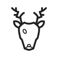 Wild Animal Line Icon vector