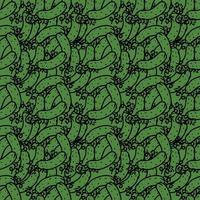 Seamless cucumber pattern. Colored cucumber background. Doodle vector illustration with cucumber