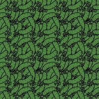 Seamless cucumber pattern. Colored cucumber background. Doodle vector illustration with cucumber