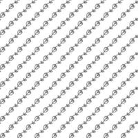 Seamless floral vector pattern. Doodle vector with floral pattern on white background. Vintage floral pattern, sweet elements background for your project, menu, cafe shop