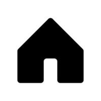 icono de inicio o logotipo símbolo de signo aislado ilustración vectorial vector