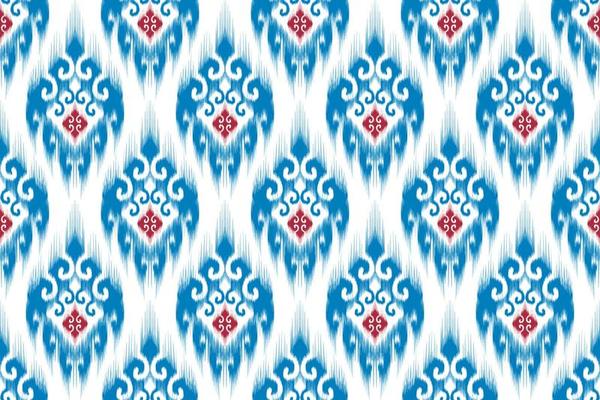 Abstract geometric Ikat ethnic pattern design. Aztec fabric carpet mandala ornaments textile decorations wallpaper. Tribal boho native ethnic turkey traditional embroidery vector background