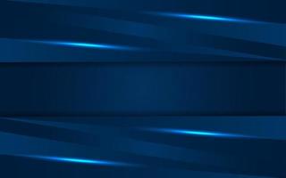 Modern blue background with blue line glowing vector