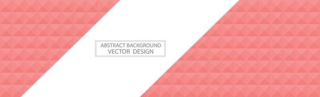 Panoramic red web background template of many identical squares - Vector