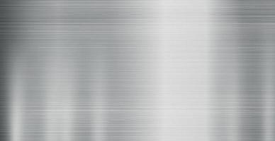 Panoramic steel background metal texture with highlights - Vector