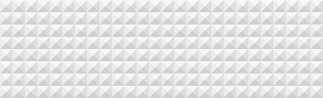 Abstract panoramic web background white and gray squares - Vector