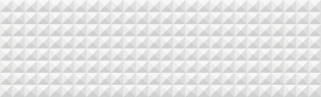 Abstract panoramic web background white and gray squares - Vector