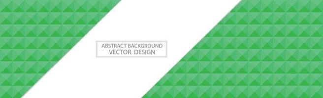 Panoramic light green web background template from many identical squares - Vector