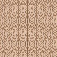Seamless floral stylish ornament pattern vector background
