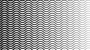 Seamless abstract geometric wave lines vector background