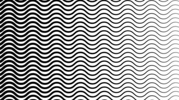 Seamless abstract geometric wave lines vector background