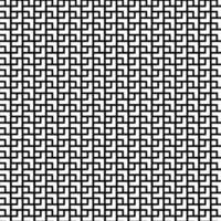 Seamless art deco overlap vector pattern