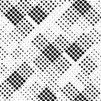 Seamless abstract dotted monochrome pattern vector background