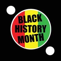 black history day icon vector, african flag template, background poster vector