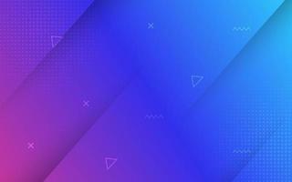 Abstract geometric background. Dynamic shapes composition vector