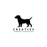 dog logo icon vector, loyal and cute animal, inspiration, template vector