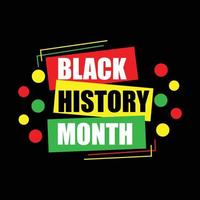 black history day icon vector, african flag template, background poster vector