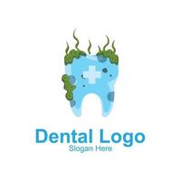 Dental Health Logo Vector, Keeping And Caring For Teeth, Design For Screen Printing, Company,Stickers,Background vector