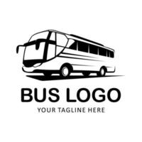 logotipo de vector de autobús