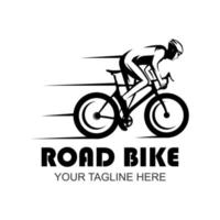 road bike logo vector