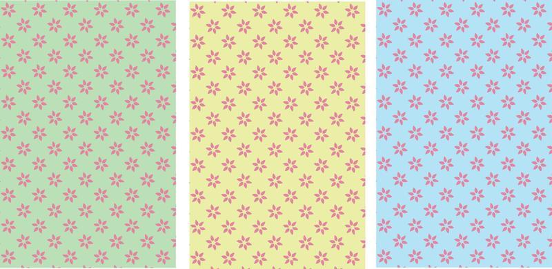 Floral pattern background. Elegant template for fashion print.