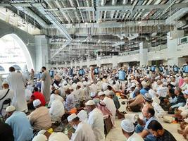 Mecca, Saudi Arabia, May 2022-People at Masjid Al Haram photo