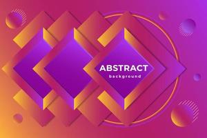 abstract background shapes dynamic with gradient color vector