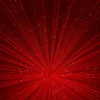 Red perspective lines abstract background. vector