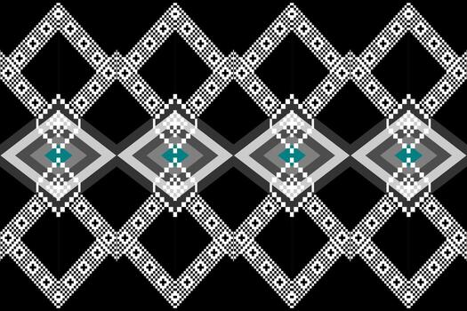 geometric ethnic pattern traditional design for background vector