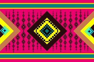 geometric ethnic pattern traditional design vector