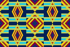 geometric ethnic pattern traditional design vector