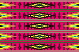 geometric ethnic pattern traditional design vector