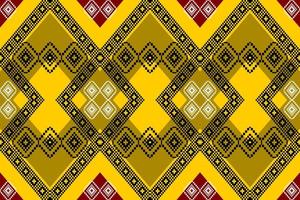 geometric ethnic oriental pattern traditional design for fabric, carpet, wallpaper, clothing, wrapping, fabric vector